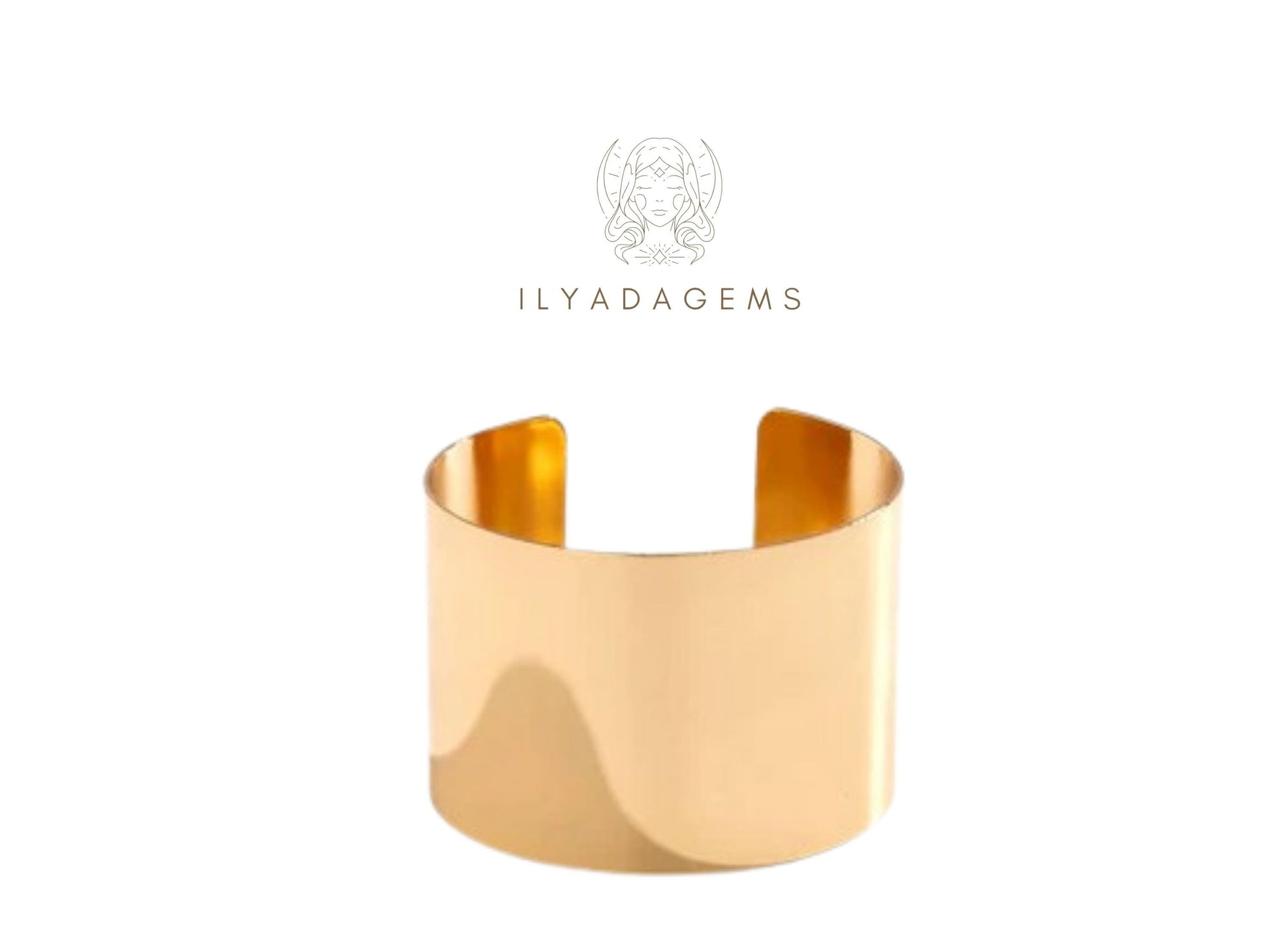 Elegant Gold Cuff Bracelet