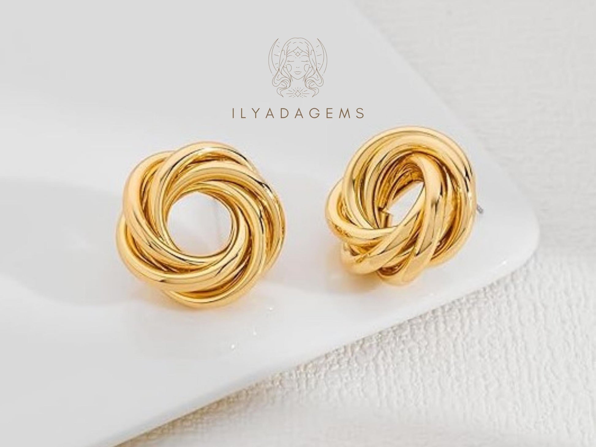 Mini Hoop Stud Earrings