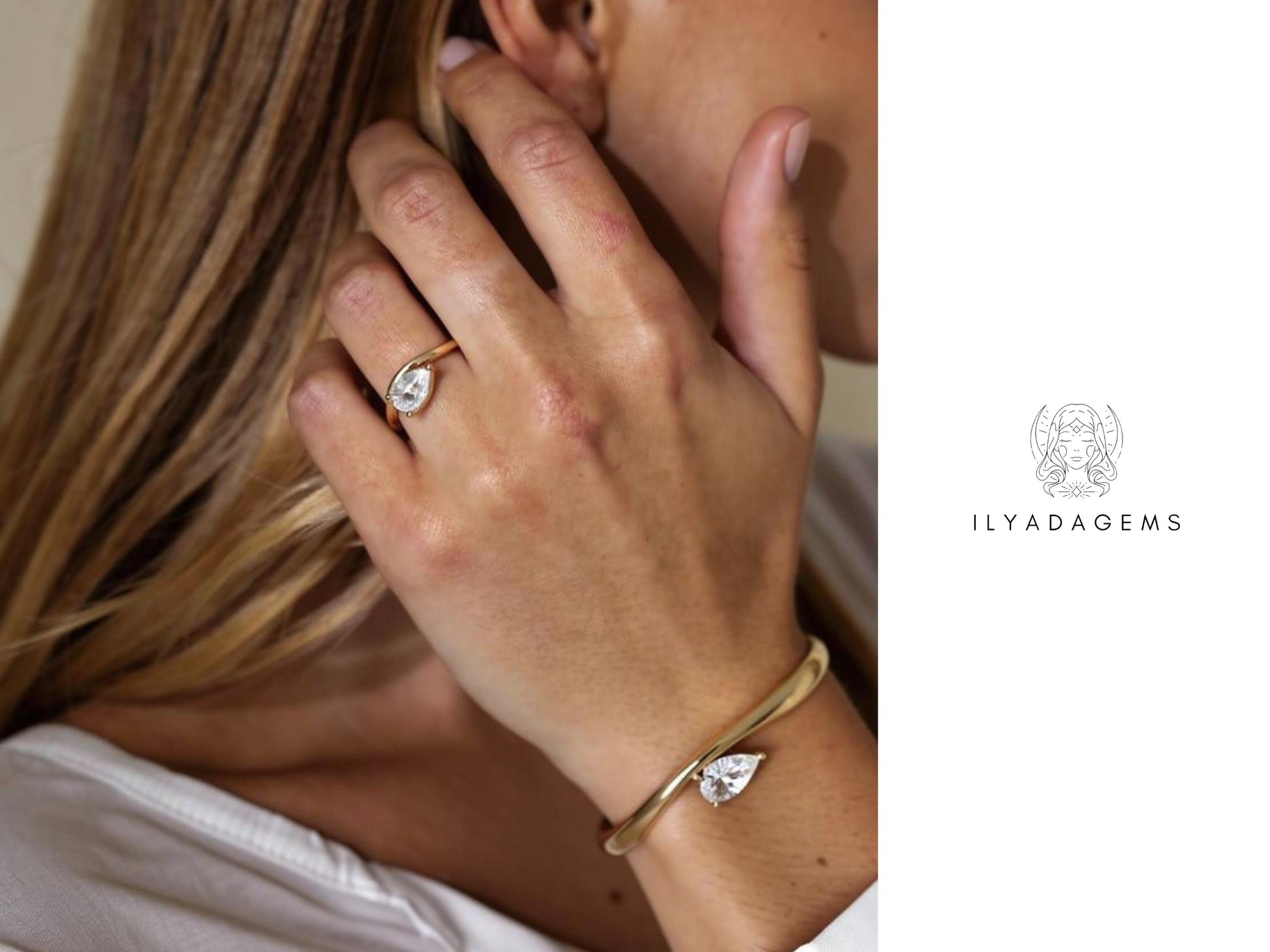Gold Color Minimalist Bracelet