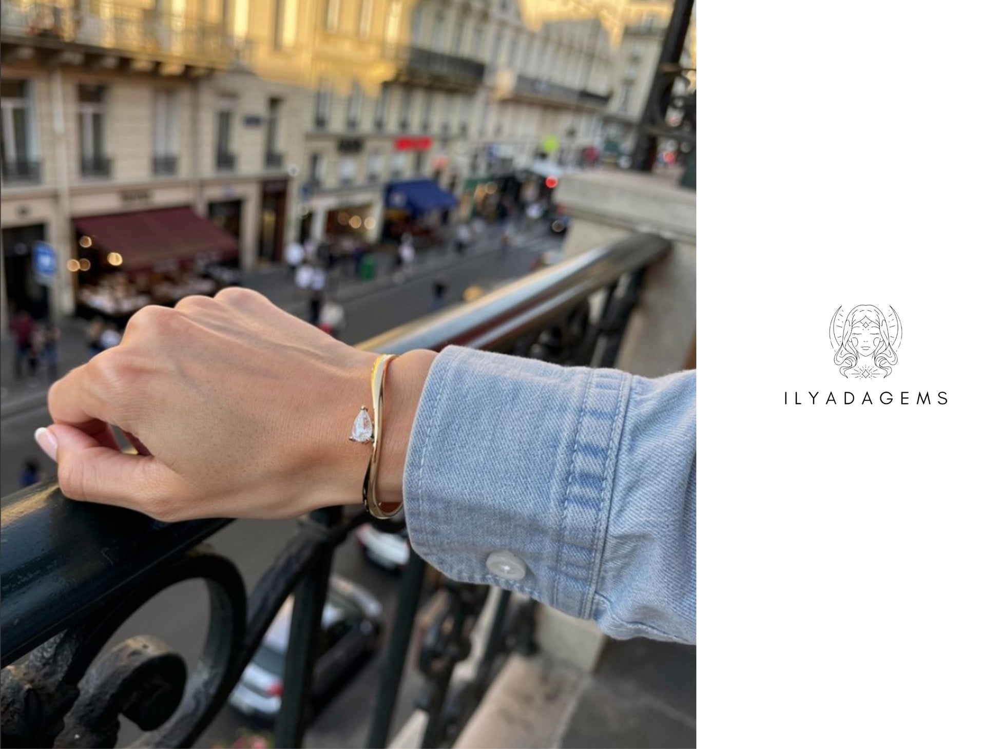 Gold Color Minimalist Bracelet