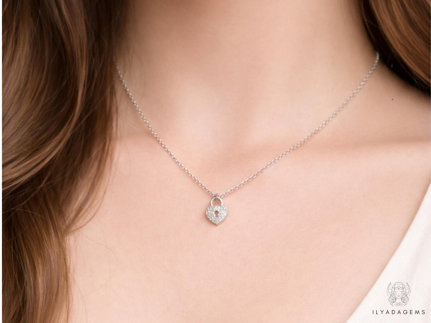 Sterling Silver Heart Pendant & Necklace