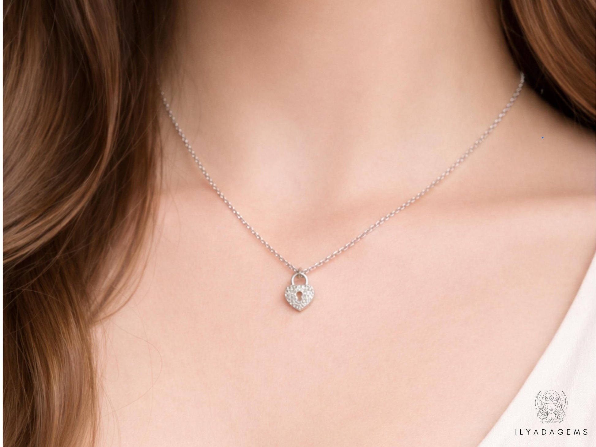 Sterling Silver Heart Pendant & Necklace