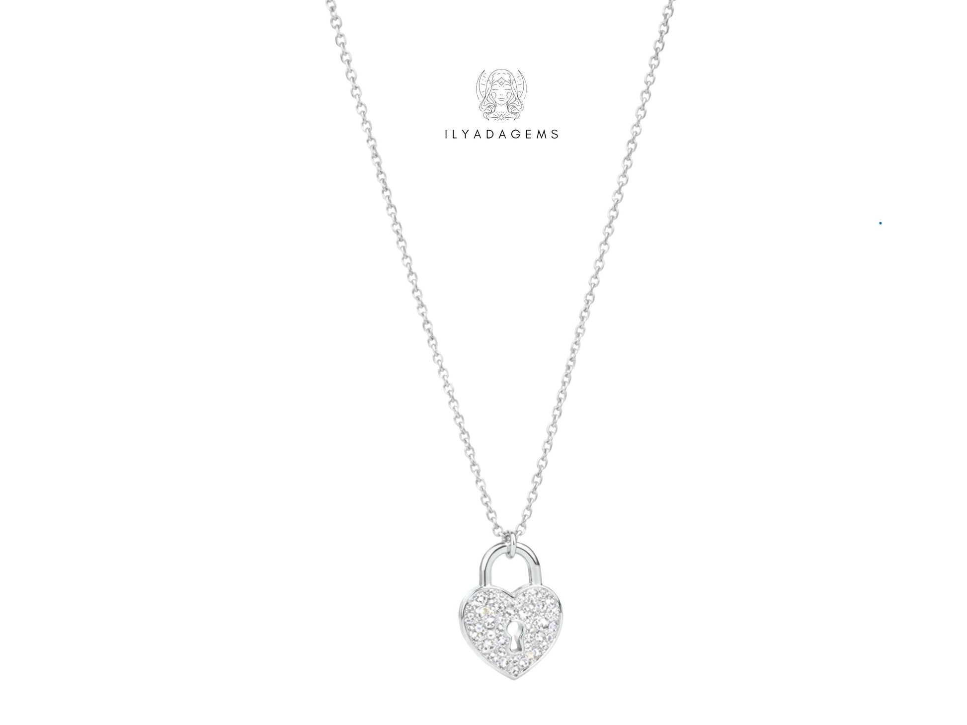 Sterling Silver Heart Pendant & Necklace