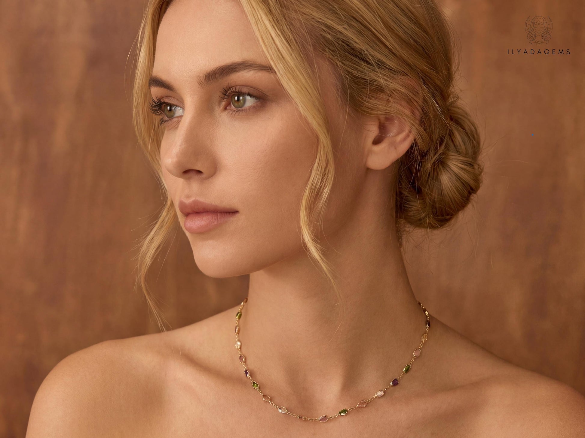 Dainty Rainbow Choker