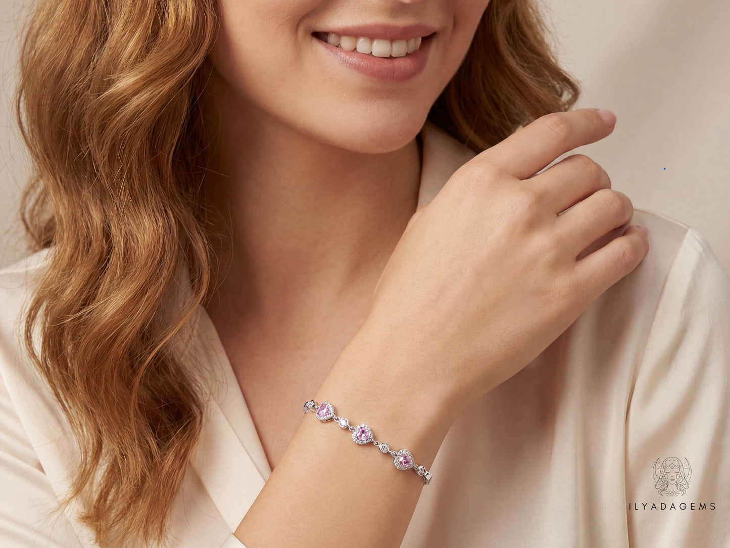 Dainty Heart Charm Bracelet