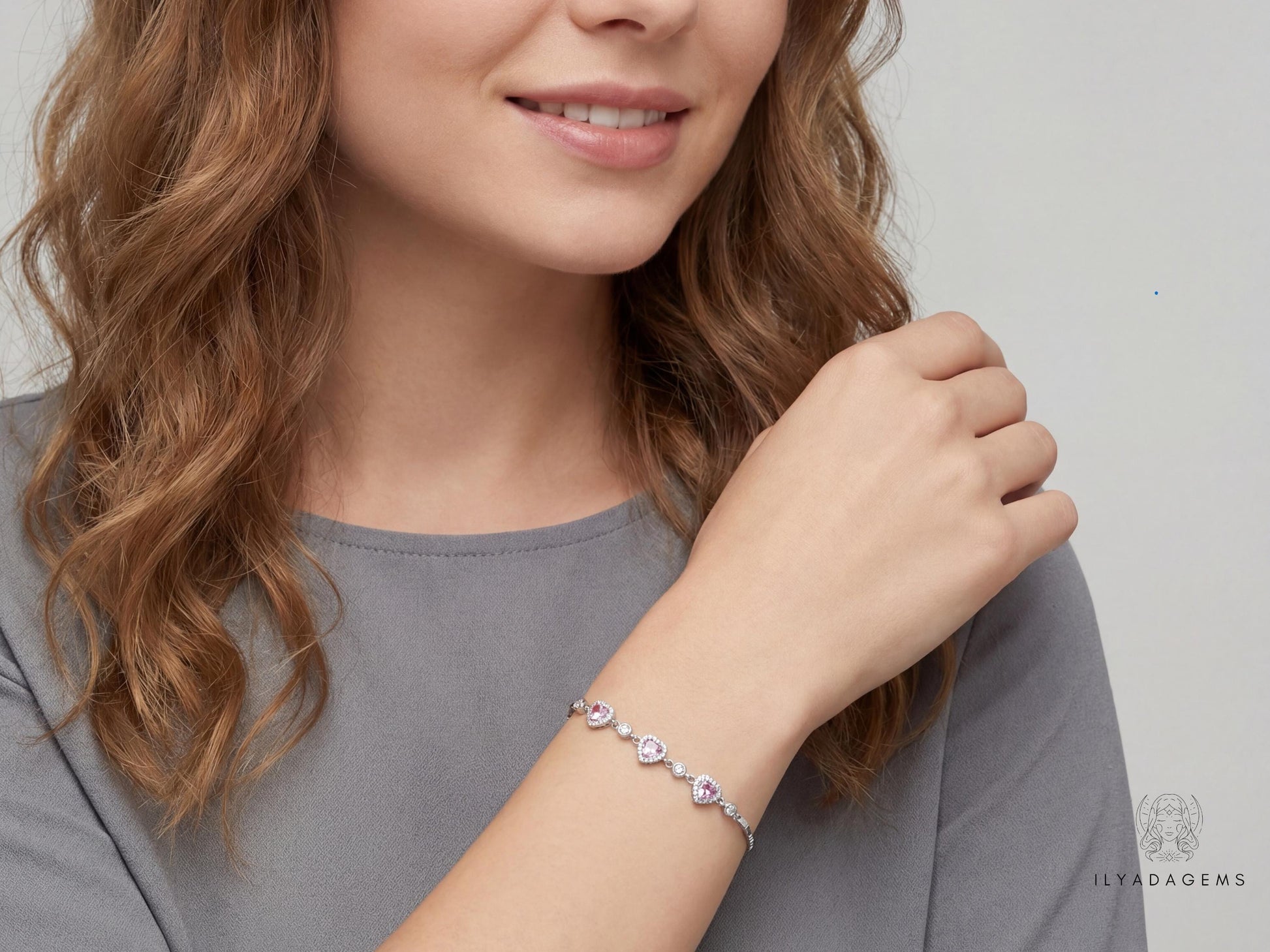 Dainty Heart Charm Bracelet