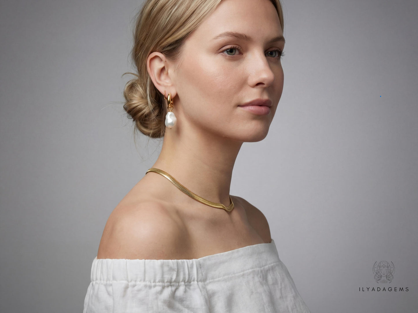 18K Gold Plated Hoop Earrings