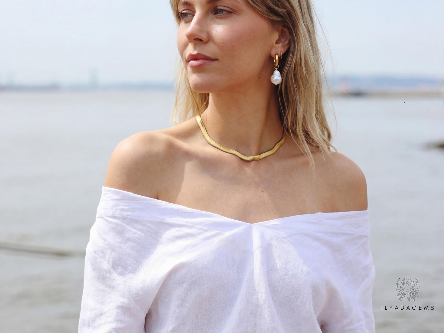 18K Gold Plated Hoop Earrings