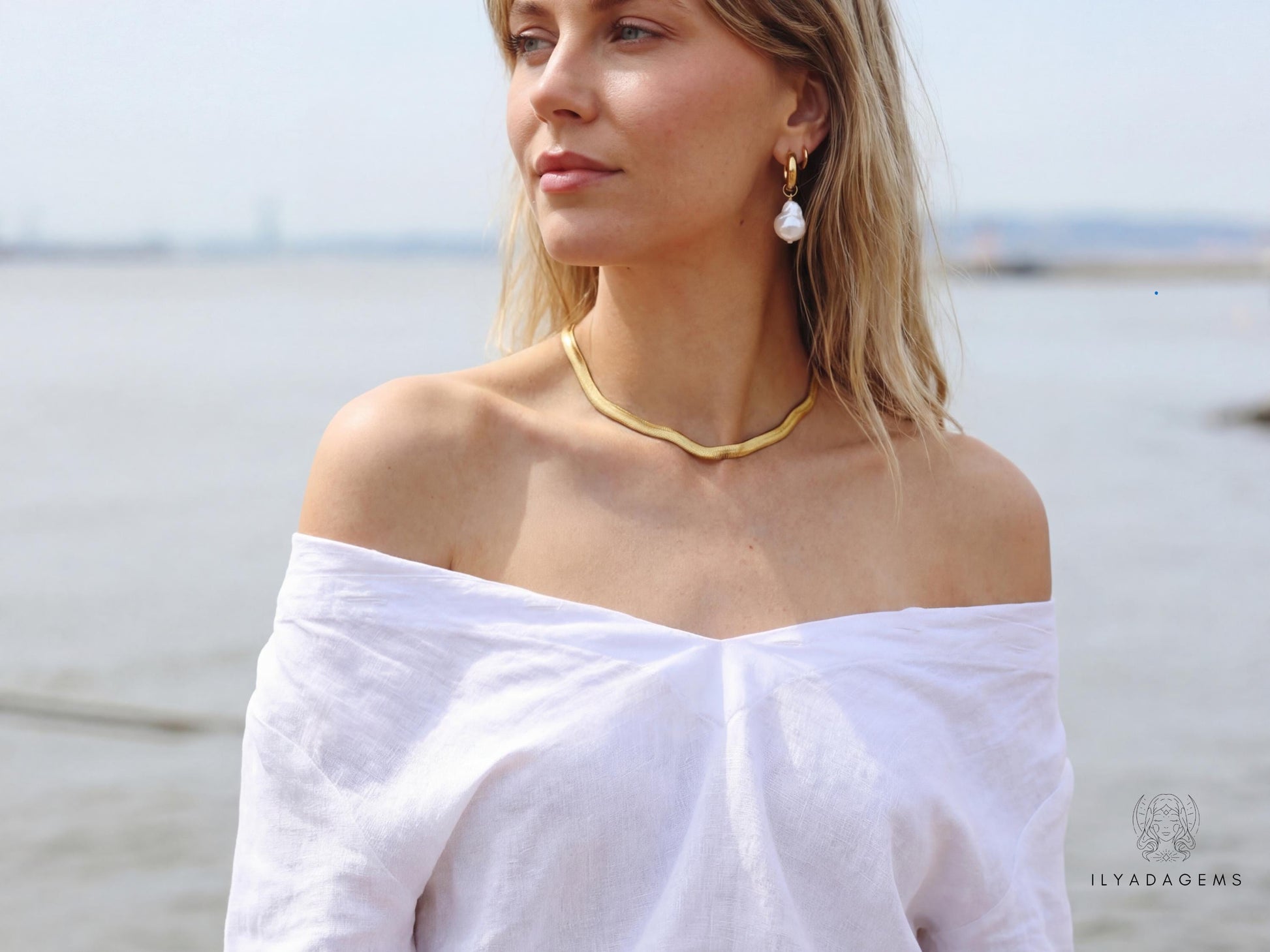 18K Gold Plated Hoop Earrings