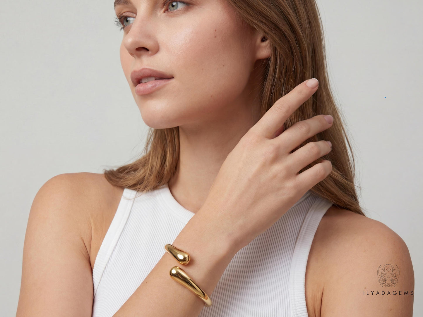 Adjustable Open Bangle
