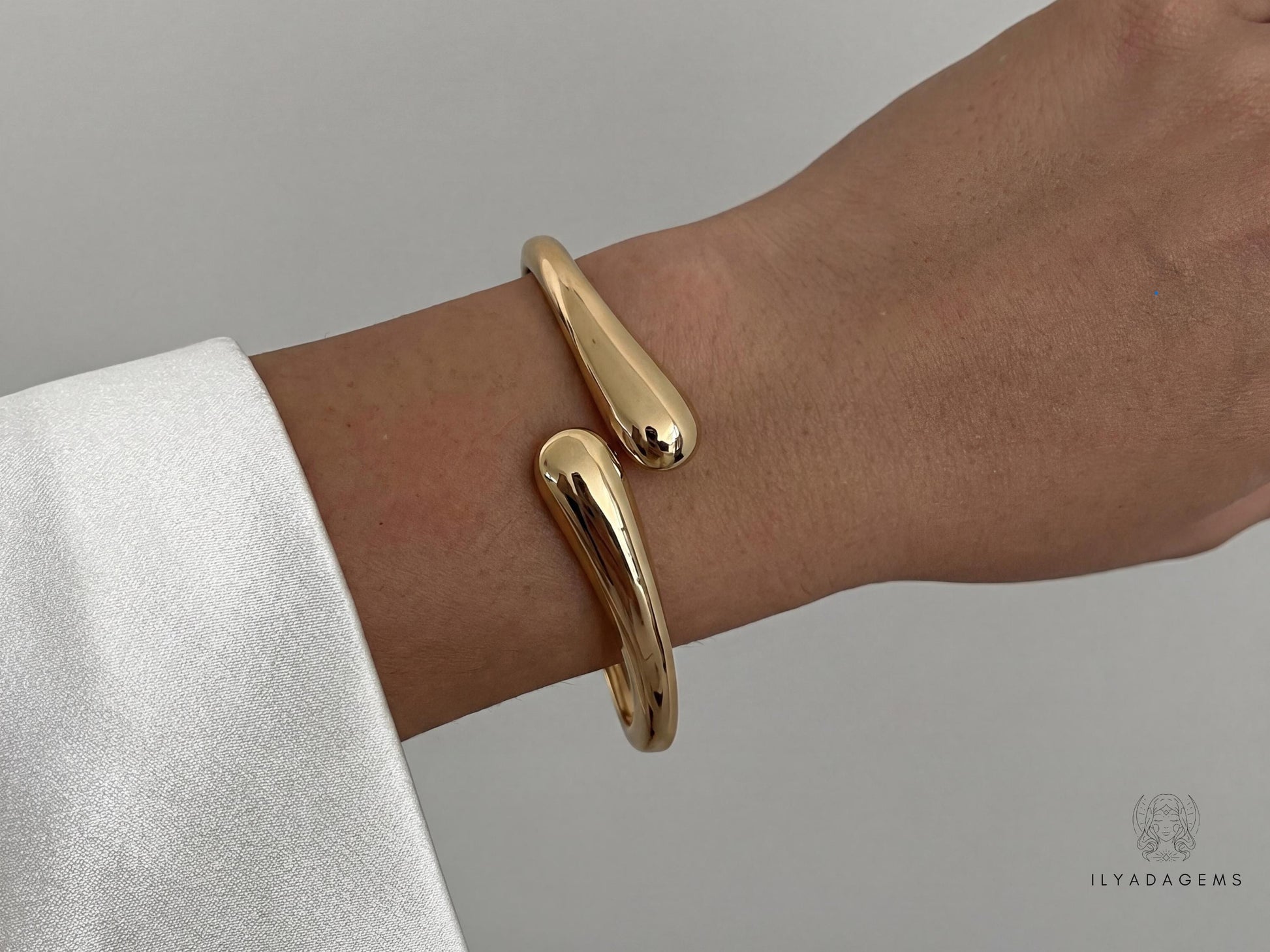 Adjustable Open Bangle
