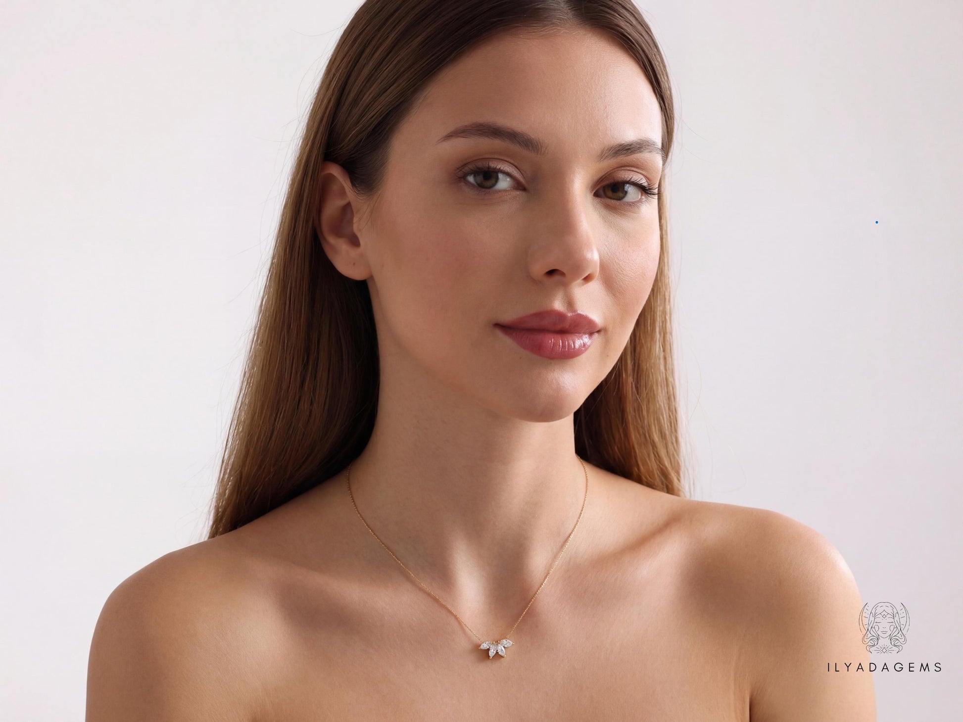 Marquise Diamond Necklace