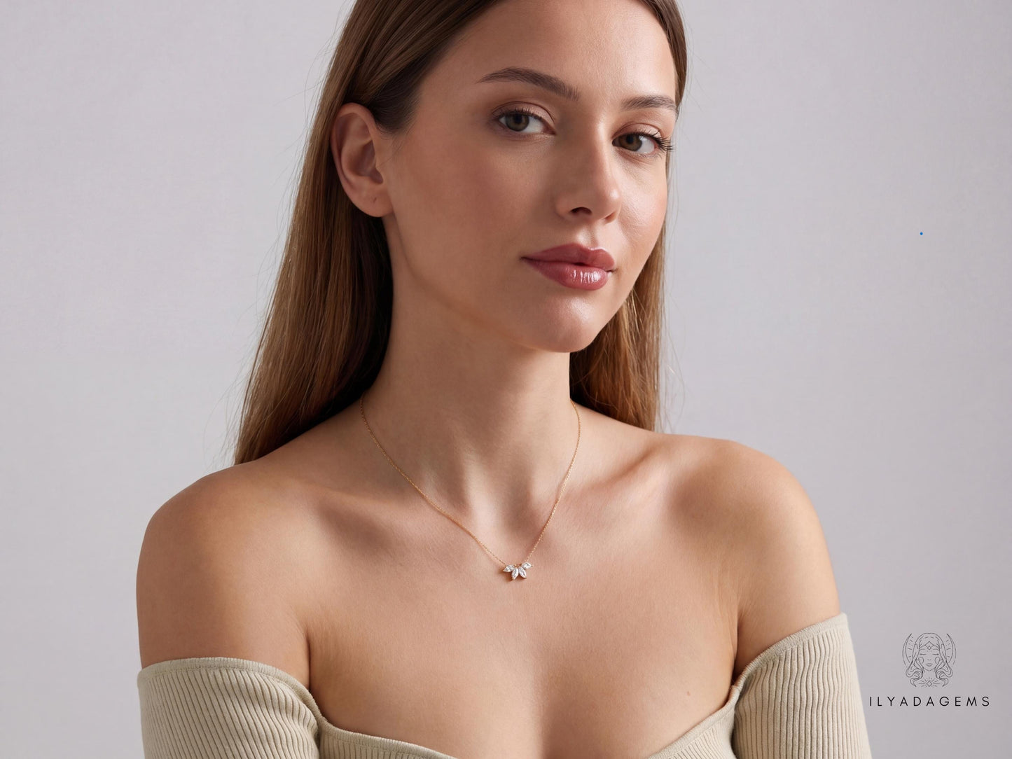 Marquise Diamond Necklace