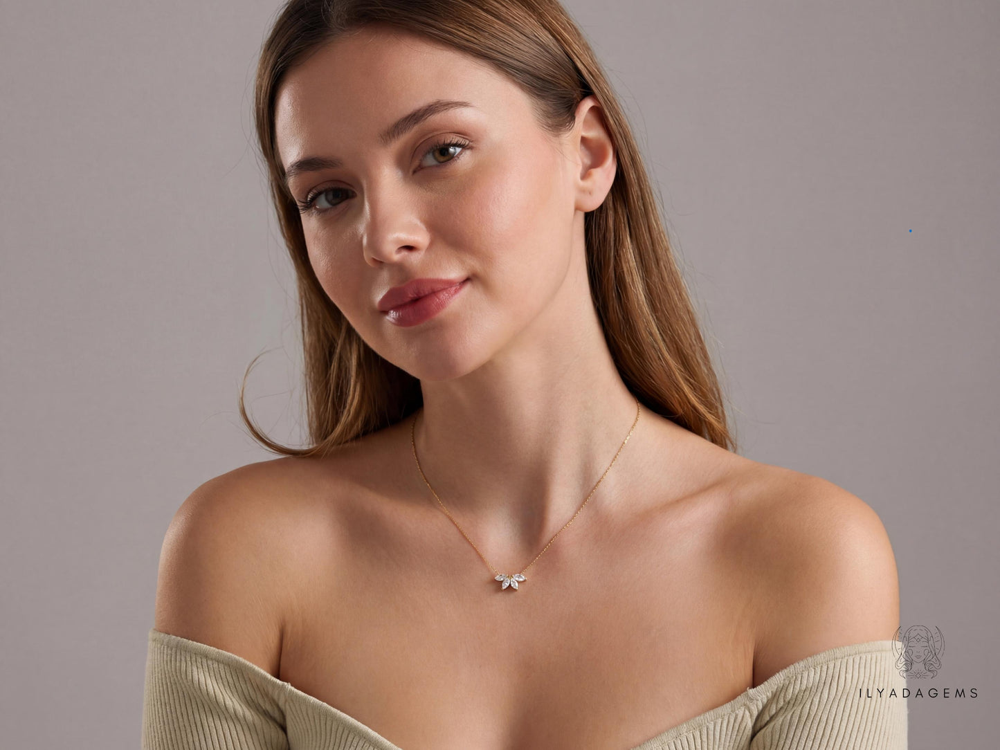 Marquise Diamond Necklace